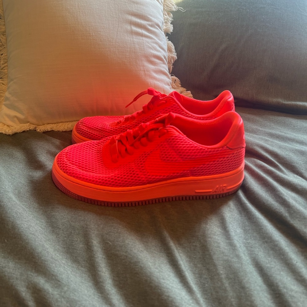 Women’s Size 10 Orange Air Force 1 Low